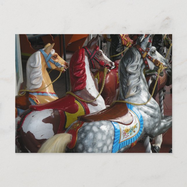 Carte postale Carousel Horse (Devant)