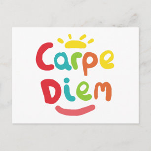 Carte Postale Carpe Diem