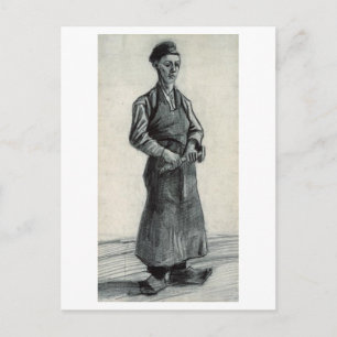 Carte Postale Carpenter avec Apron, Vincent van Gogh