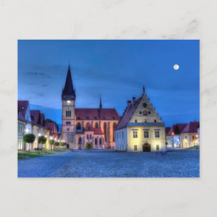 Carte Postale Carré de la vieille ville à Bardejov, Slovaquie, H