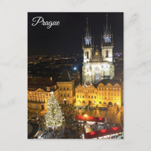 Carte Postale Carré de la vieille ville de Prague