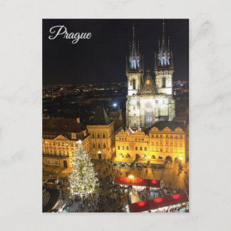 Carte Postale Carré de la vieille ville de Prague