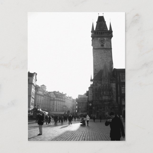 Carte Postale Carré de la vieille ville - PRAGUE (Devant)