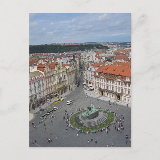 Carte Postale Carré de la vieille ville, Prague (Devant)