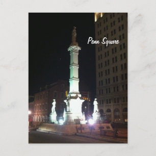 Carte Postale Carré de nuit