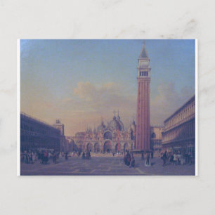 Carte Postale Carré de Saint-Marc à Venise avec l'armée autrichi
