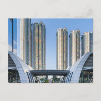 Carte Postale Carré des syndicats de station de Kowloon, Hong