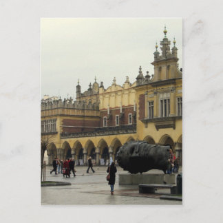 Carte Postale Carré du marché à Cracovie