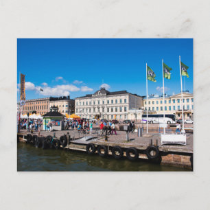 Carte Postale Carré du marché d'Helsinki