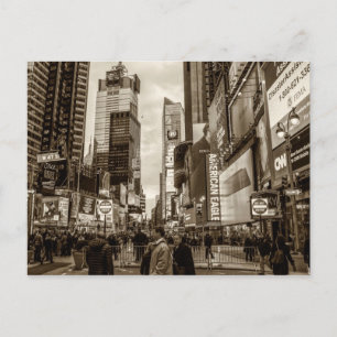 Carte Postale Carré du Times, New York