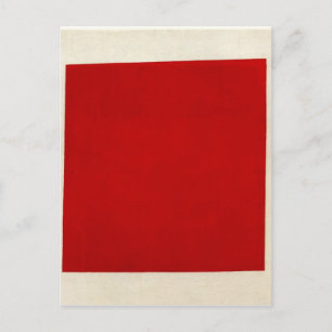 Carte Postale Carré rouge par Kazimir Malevich