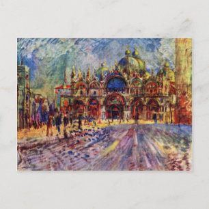 Carte Postale Carré Saint-Marc À Venise Par Pierre-Auguste