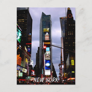 Carte postale Carré Times New York Souvenir Card