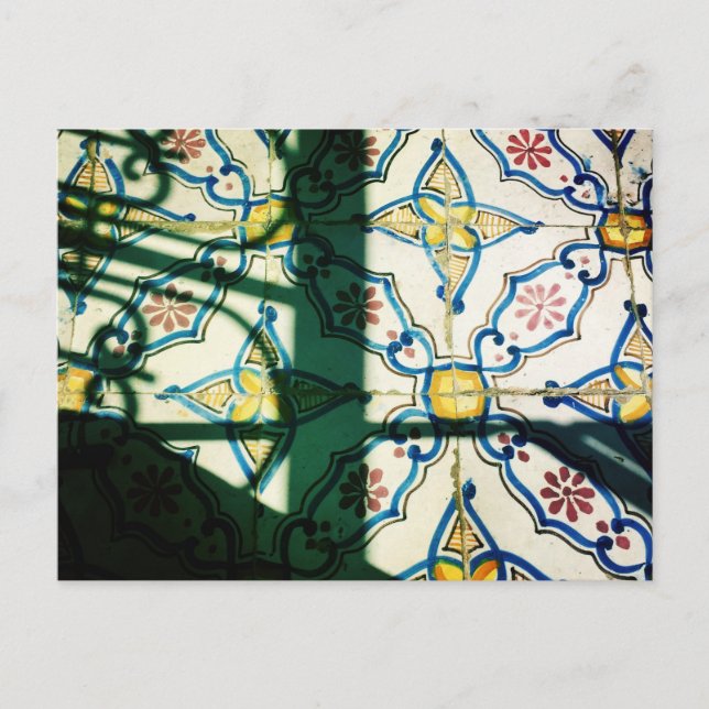 Carte Postale Carreaux céramiques tunisiens (Devant)