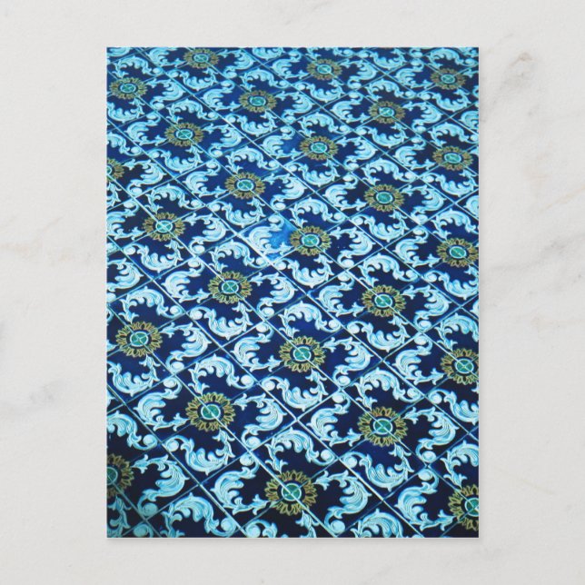 Carte Postale Carreaux espagnols sous-marins (Devant)