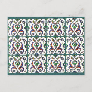 Carte Postale Carrelage vert-Turquie