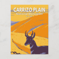 Carrizo Plain National Monument Californie Vintage