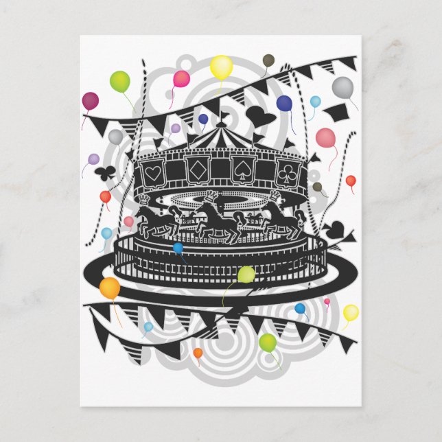 Carte Postale Carrousel (Devant)