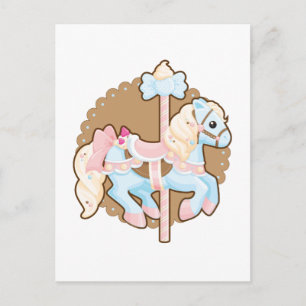 Carte Postale Carrousel à glace