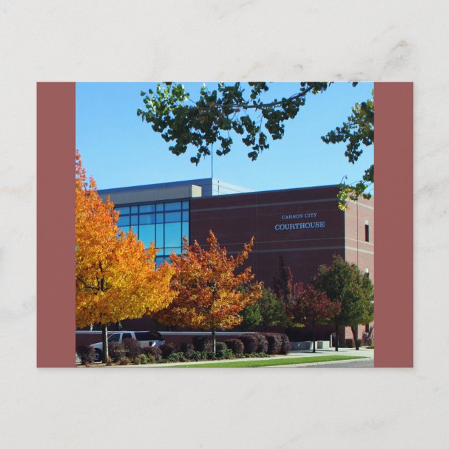 Carte Postale Carson City Courthouse, Carson City, Nevada (Devant)