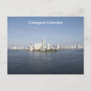 Carte Postale Cartagena Columbia, photographie,