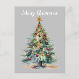 Carte Postale Cartão Postal Feliz Natal árvore de Natal