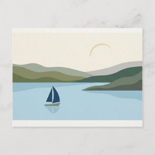 Carte postale -Carte postale avec paysage