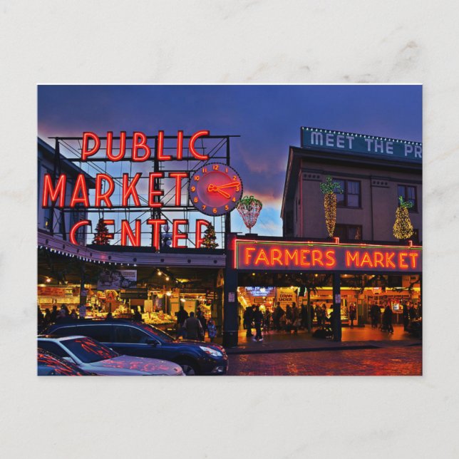 Carte postale / Carte Postale Pike Place Market, S (Devant)