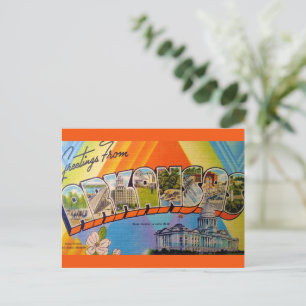 Carte postale Carte Vintage Arkansas