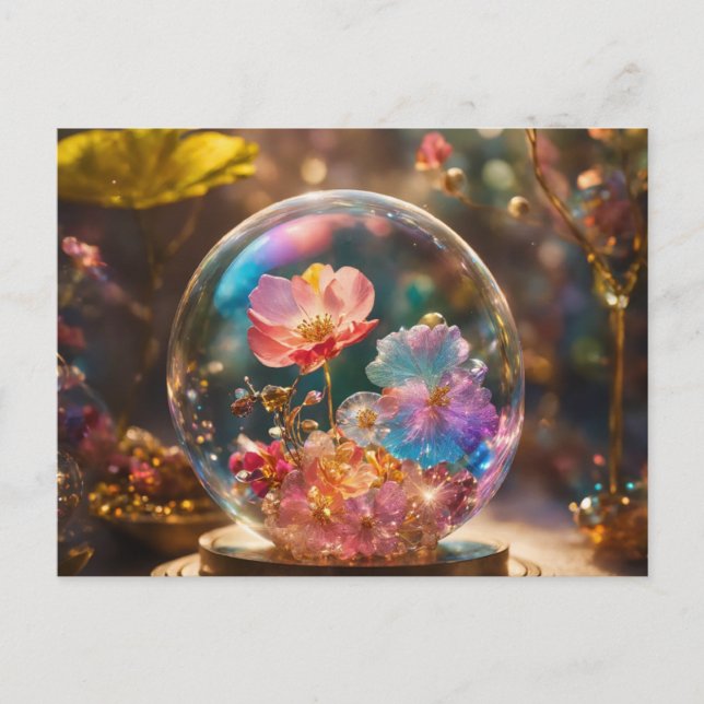 Carte Postale "Cartes postales d'art étonnantes" (Devant)