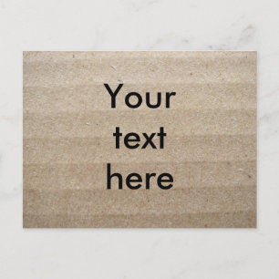 Carte Postale Carton