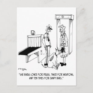 Carte Postale Carton de sécurité 5589