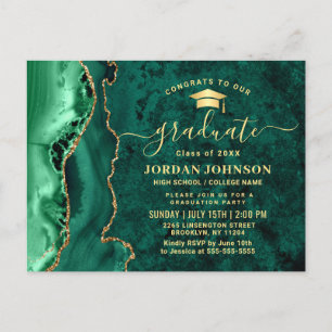 Carte Postale Carton d'invitation à une cérémonie de remise de d