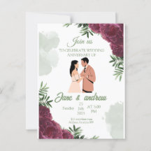Carton d'invitation personnalisé pour anniversaire