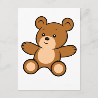 Carte postale Carton Teddy Bear