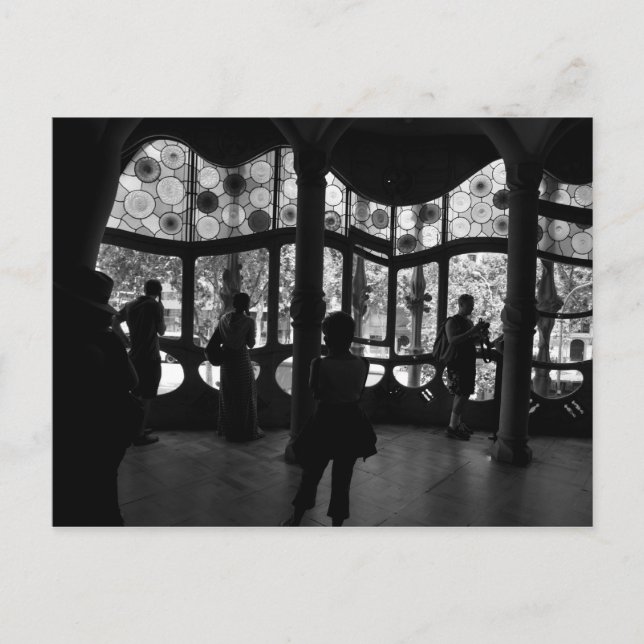 Carte Postale Casa Batllo Ombres (Devant)