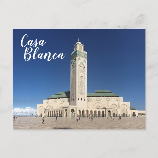 Carte Postale Casa Blanca (Devant)