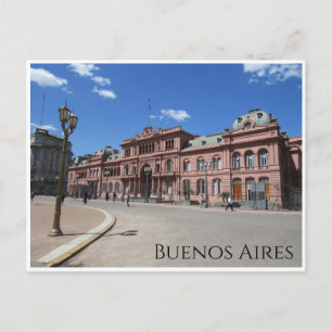 Carte Postale casa rosada buenos aires