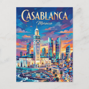 Carte Postale Casablanca Finance City Maroc