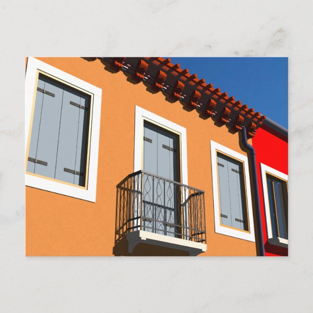 Carte Postale Casas en Venecia (Devant)