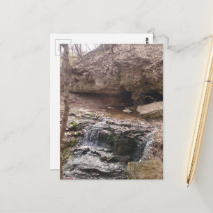 Carte Postale cascade à Burlington, Iowa