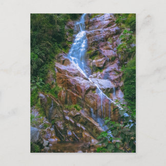 Carte Postale Cascade - Chemin Inca, Pérou - Photographie de voy
