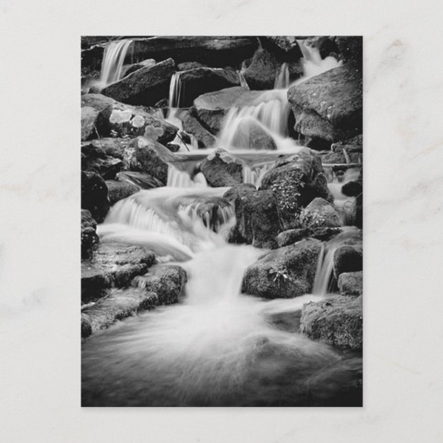 Carte Postale Cascade dans les Great Smoky Mountains (Devant)