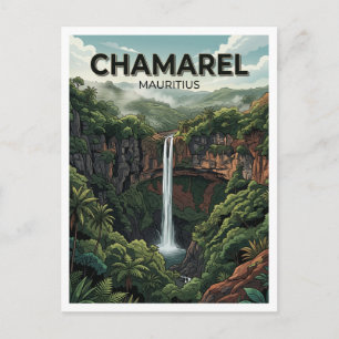 Carte Postale Cascade de Chamarel Maurice