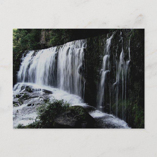 Carte Postale Cascade de l'isaf de Sgould Clun-gwyn (Devant)