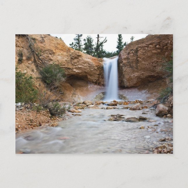 Carte Postale Cascade de Mossy Cave (Devant)