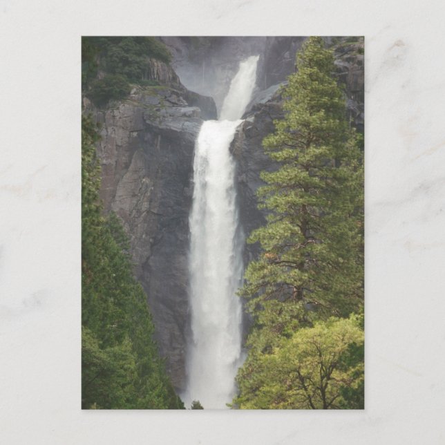 Carte Postale Cascade de Yosemite (Devant)