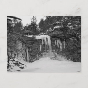 Carte postale cascade étonnante