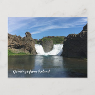 Carte Postale Cascade islandaise