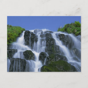 Carte Postale Cascade, Portree, Île de Skye, Highlands,
